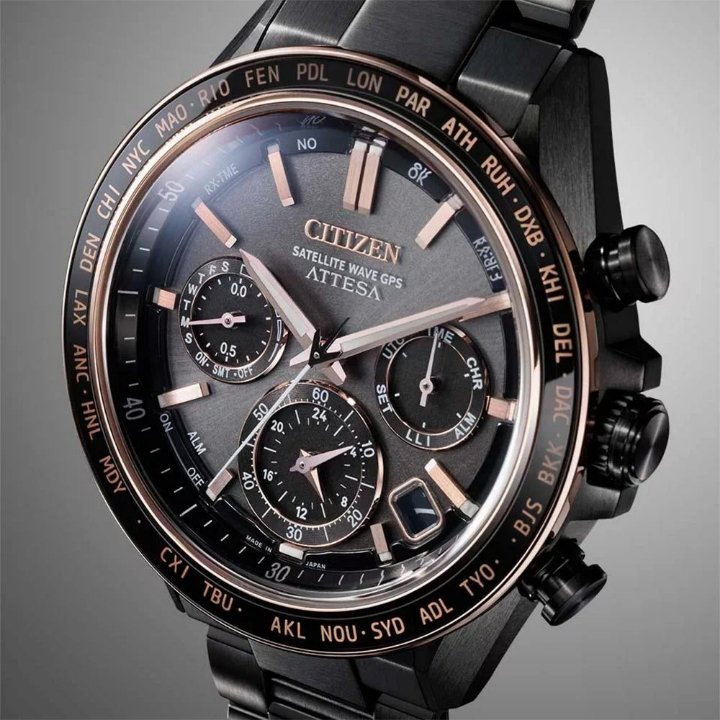 Citizen Attesa Sattelite Wave GPS