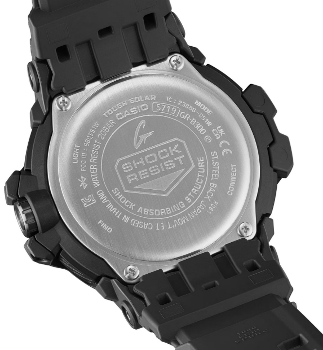 Casio G-Shock GravityMaster Black and Emergency Colours Series