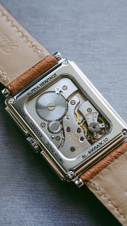 Alpiner Carrée Mechanical Heritage 140 Years Limited Edition