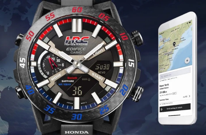 Casio Edifice Sospensione Honda Racing Collaboration Model