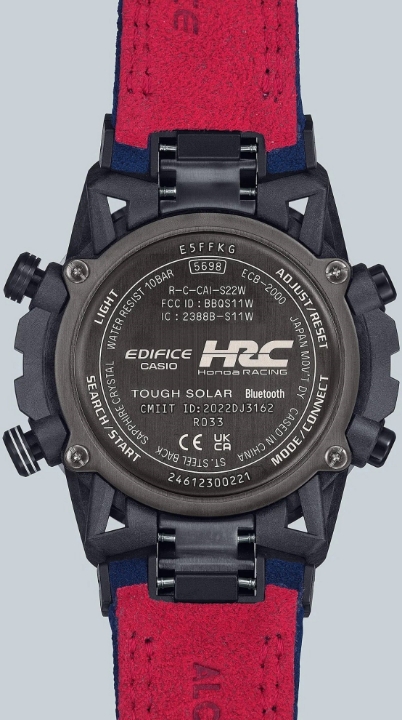 Casio Edifice Sospensione Honda Racing Collaboration Model