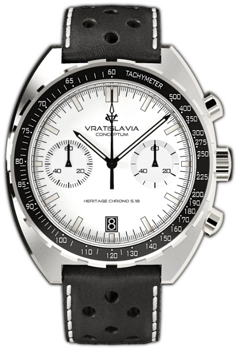 Vratislavia Conceptum Heritage Chrono S.18 Czarny Datownik