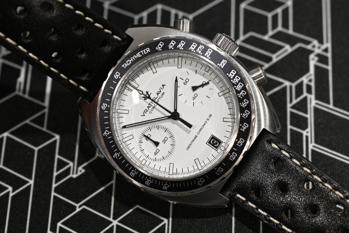 Vratislavia Conceptum Heritage Chrono S.18 Czarny Datownik