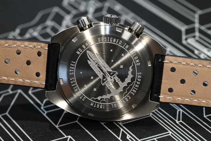 Vratislavia Conceptum Heritage Chrono S.18 Czarny Datownik