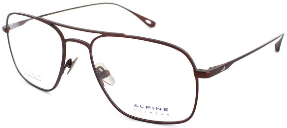 Oprawki korekcyjne Okulary Alpine ALP-2001-BRUN-ST